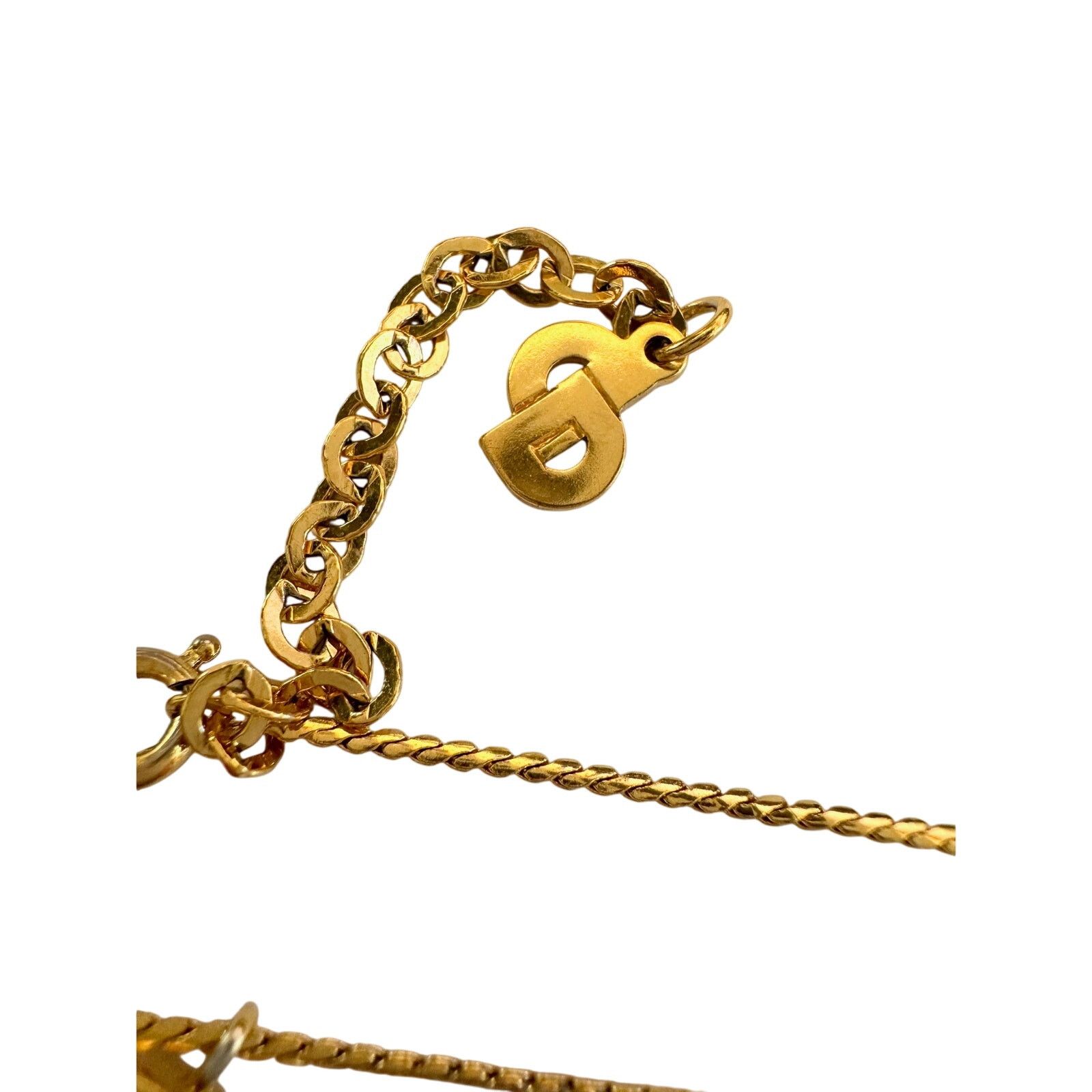 Dior Christian Dior Offset CD Initial Necklace Size ONE SIZE - 9 Thumbnail