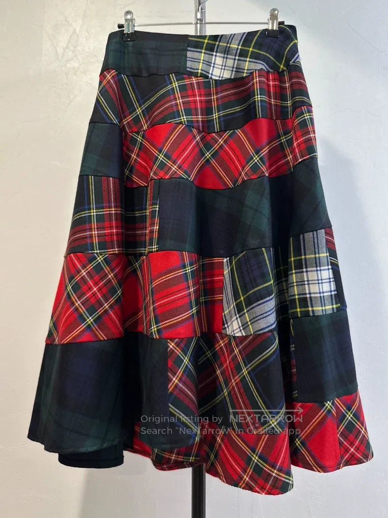 Comme des Garcons Comme Des Garcons size M Gingham Spiral Skirt Size 25" / US 0 / IT 36 - 8 Thumbnail