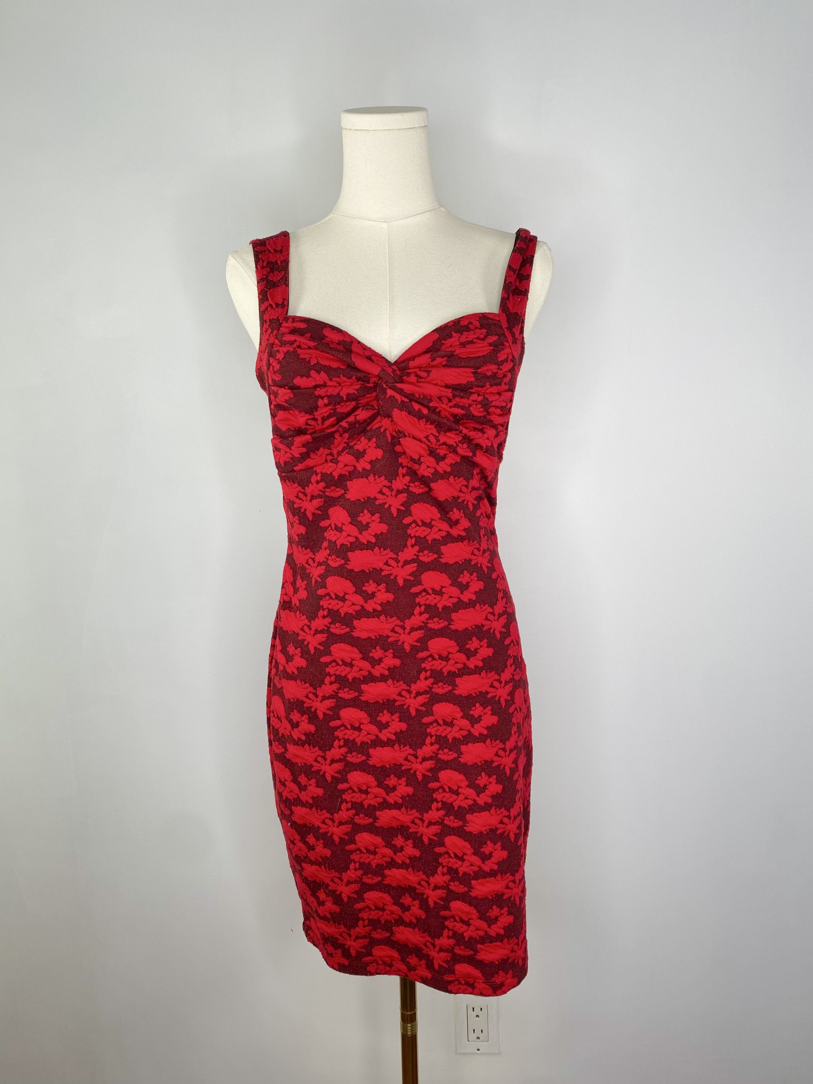 Dolls Kill Candie’s - Red Floral Pin-up Dress Size M / US 6-8 / IT 42-44 - 6 Thumbnail