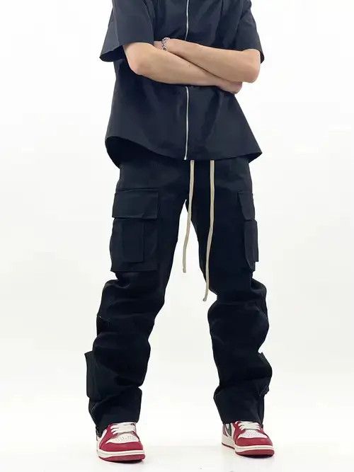Other flared military utility cargo pants Size US 30 / EU 46 - 2 Thumbnail