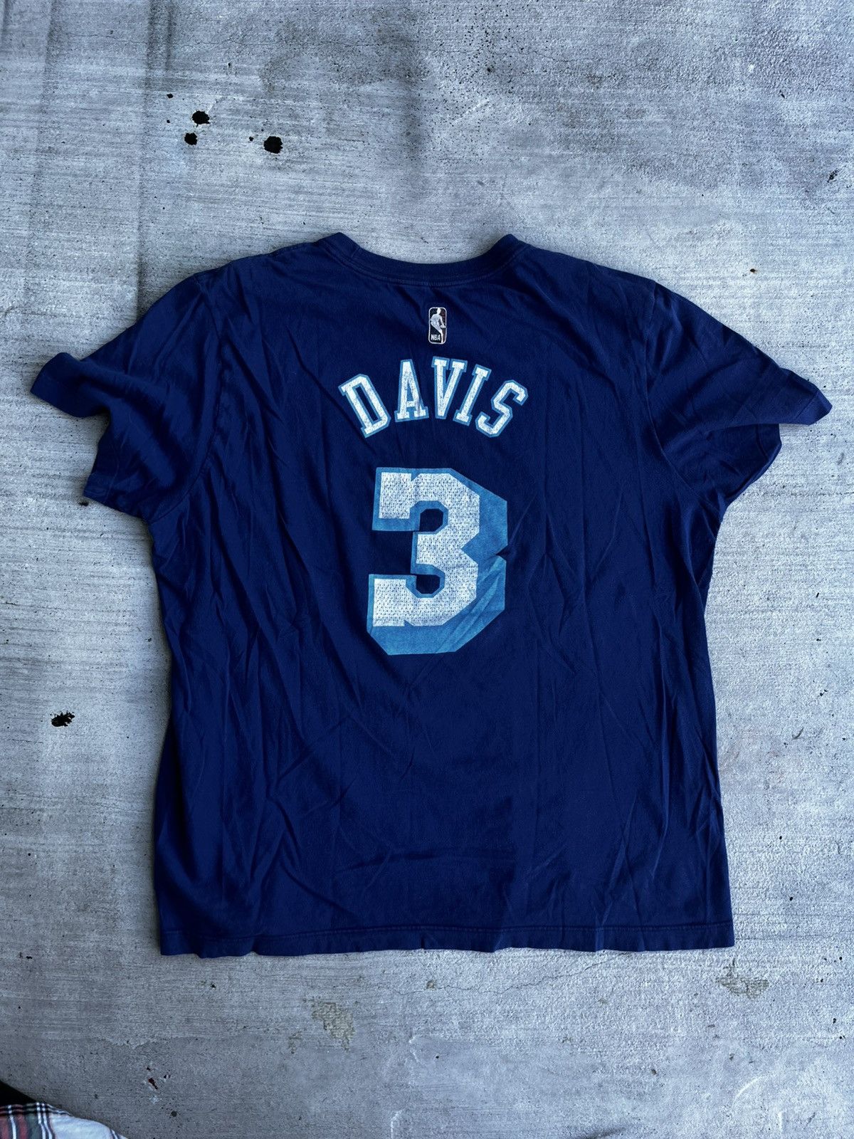 Nike Nike NBA Los Angeles Lakers Anthony Davis #3 Tee - Size L Size US L / EU 52-54 / 3 - 2 Thumbnail