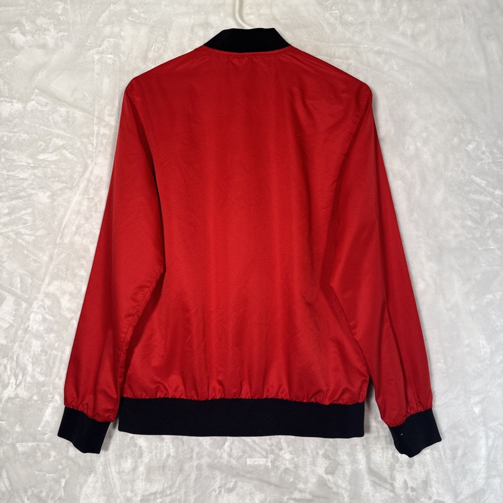 Disney Disney Mickey Mouse Jacket Women/Men Medium Red Zip Size US M / EU 48-50 / 2 - 17 Thumbnail