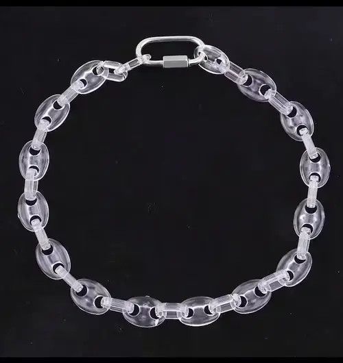 Other Transparent Chain Lock Necklace Size ONE SIZE - 2 Thumbnail