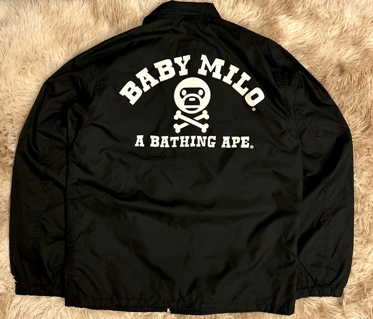 Bape 💥RARE💥 BAPE BABY MILO PIRATE BUTTON UP COACH JACKET Size US M / EU 48-50 / 2 - 1 Thumbnail