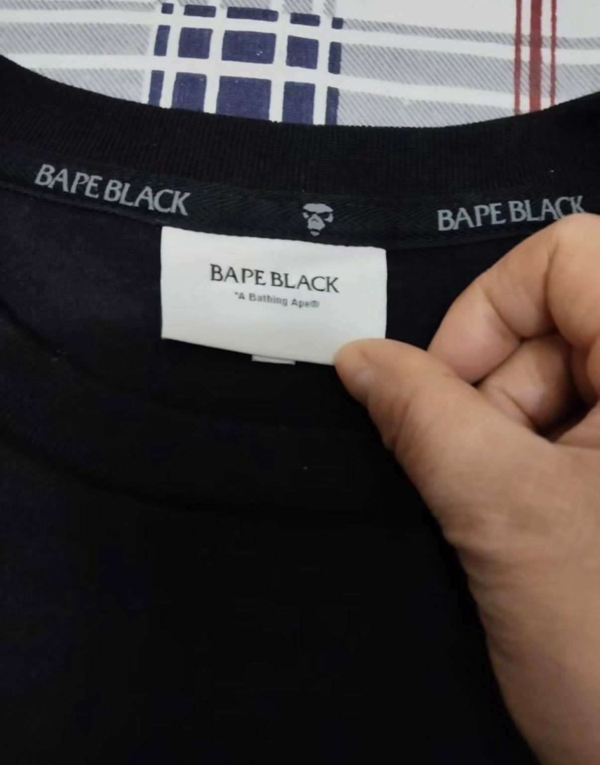 Bape BAPE OG Nigo era black high-end short-sleeve tee Size US XL / EU 56 / 4 - 2 Thumbnail