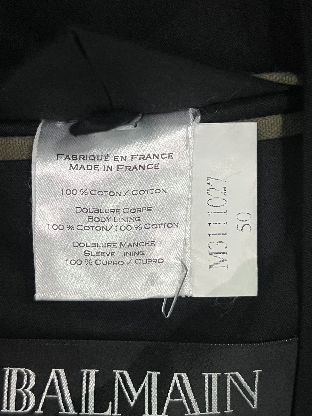 Balmain Balmain by Olivier Rousteing SS13 Four Pocket Asymmetric Mil Size US M / EU 48-50 / 2 - 11 Thumbnail