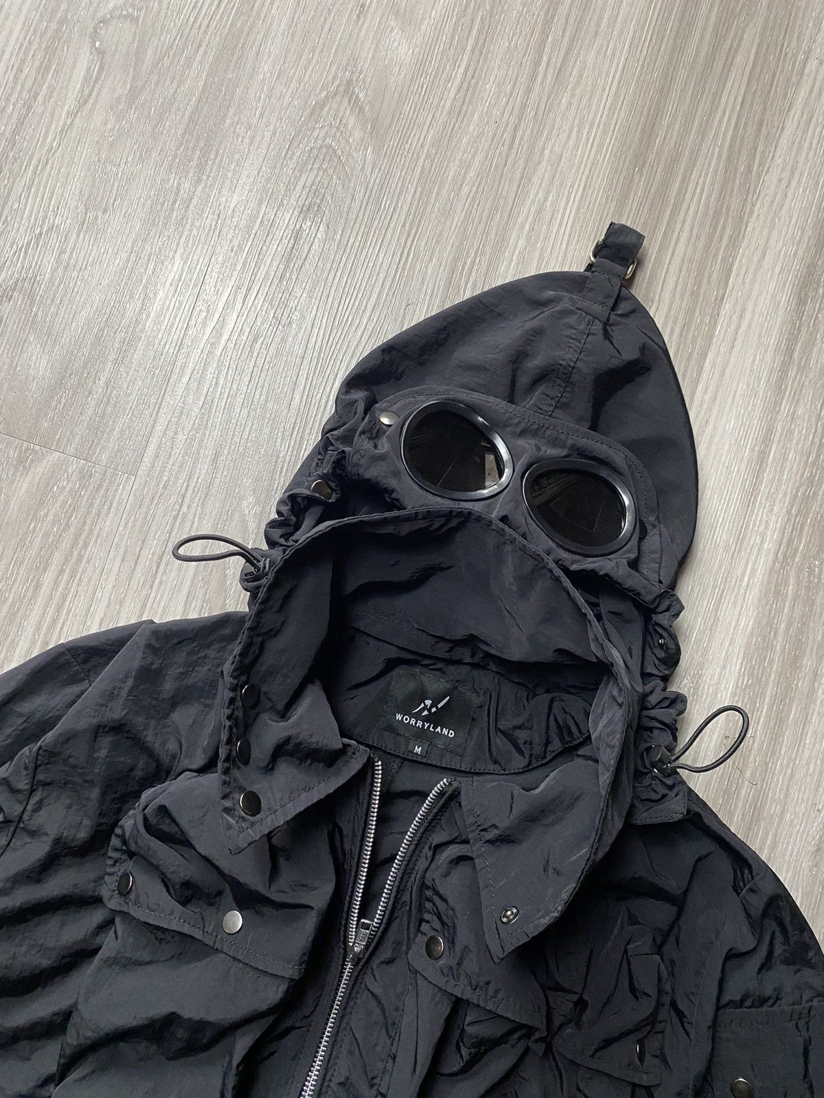 Japanese Brand WORRYLAND Casual Hooligan Google Lens 3D Multi Pocket Jacket Size US S / EU 44-46 / 1 - 12 Thumbnail