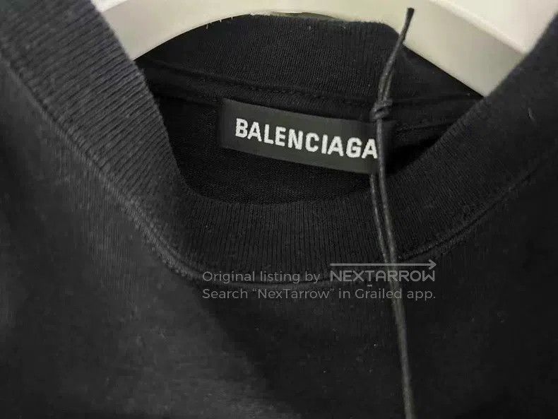 Balenciaga Balenciaga Crew short-sleeved T-shirt, size black XXS Size US XXS / EU 40 - 3 Thumbnail