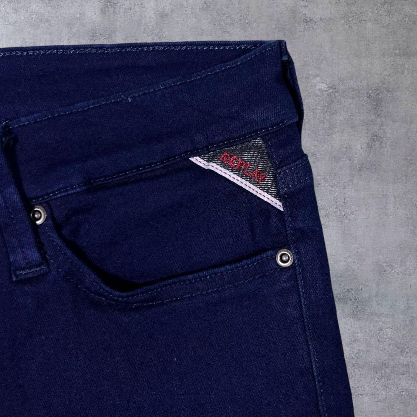 Replay Replay Joi Stretch Dark Blue Skinny Fit Jeggings Jeans W29 L32 Women’s Denim Slim Zip Fly Size 29" - 6 Thumbnail