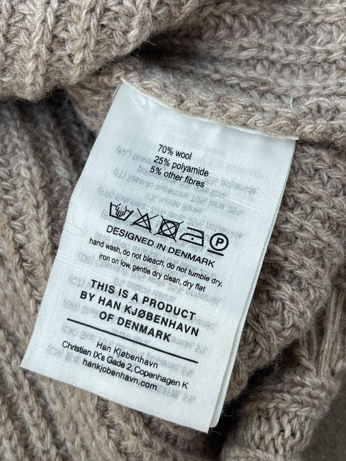 Han Kjobenhavn !DS! SS23 Han Kjobenhavn Distressed Knit Beige Vest Size US M / EU 48-50 / 2 - 19 Thumbnail