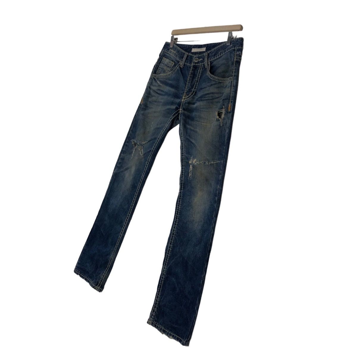 Japanese Brand 🔥Biker Jeans Rider Denim People & Republic Issey Miyake Size US 32 / EU 48 - 2 Thumbnail