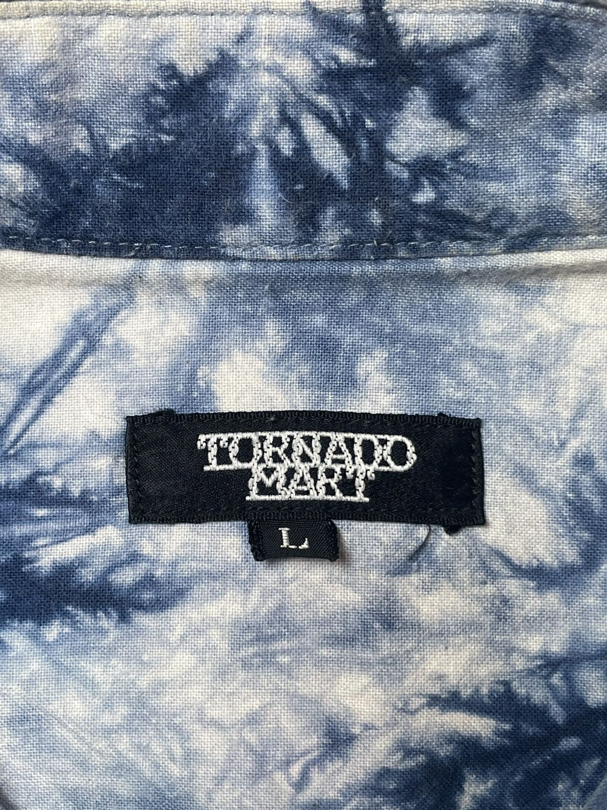 Tornado Mart Tornado Mart Tie Dye Blue White Shirt Size US M / EU 48-50 / 2 - 7 Thumbnail