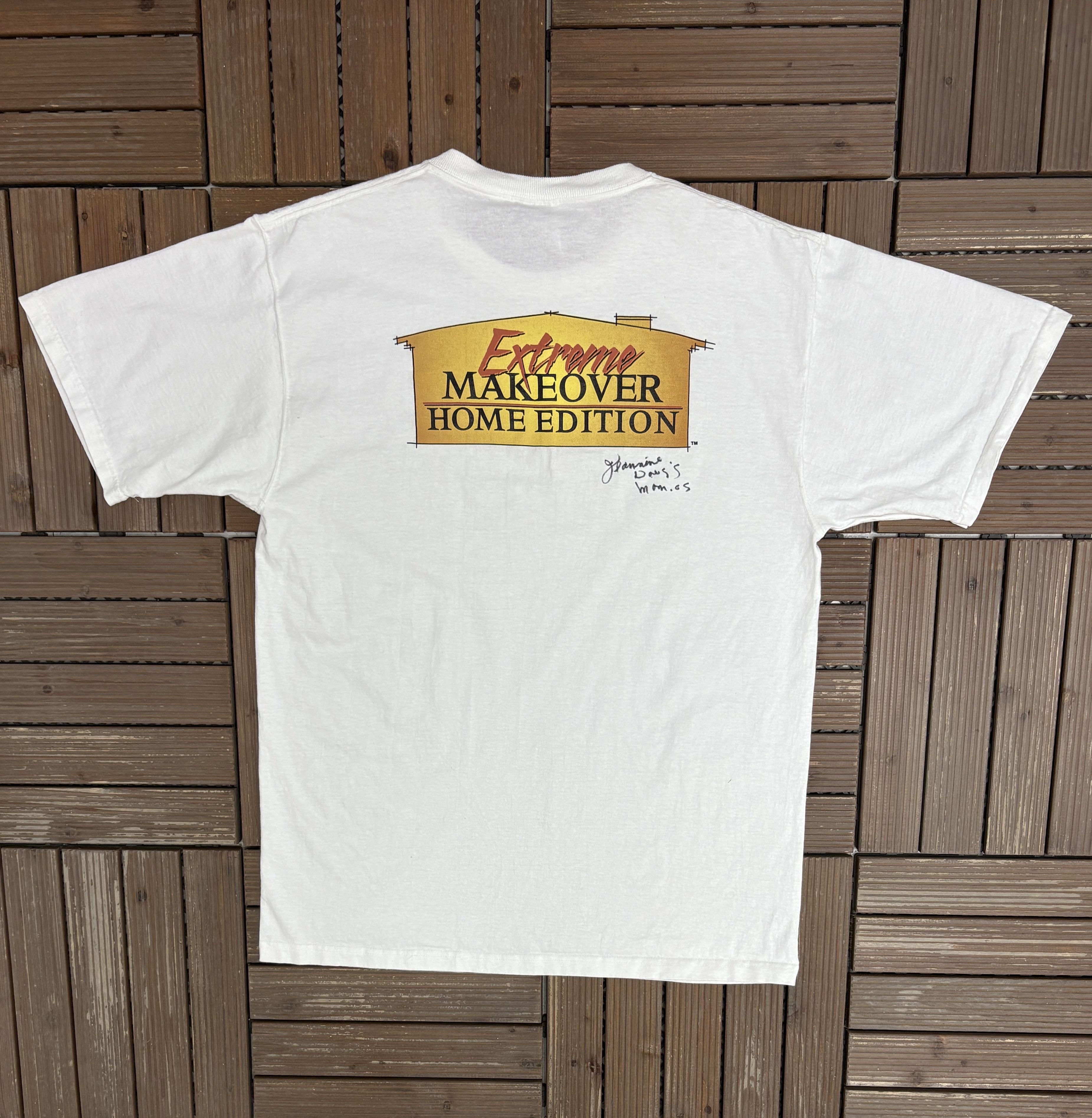 Vintage Extreme Makeover: Home Edition Vintage White T-Shirt Tee Size US L / EU 52-54 / 3 - 4 Thumbnail