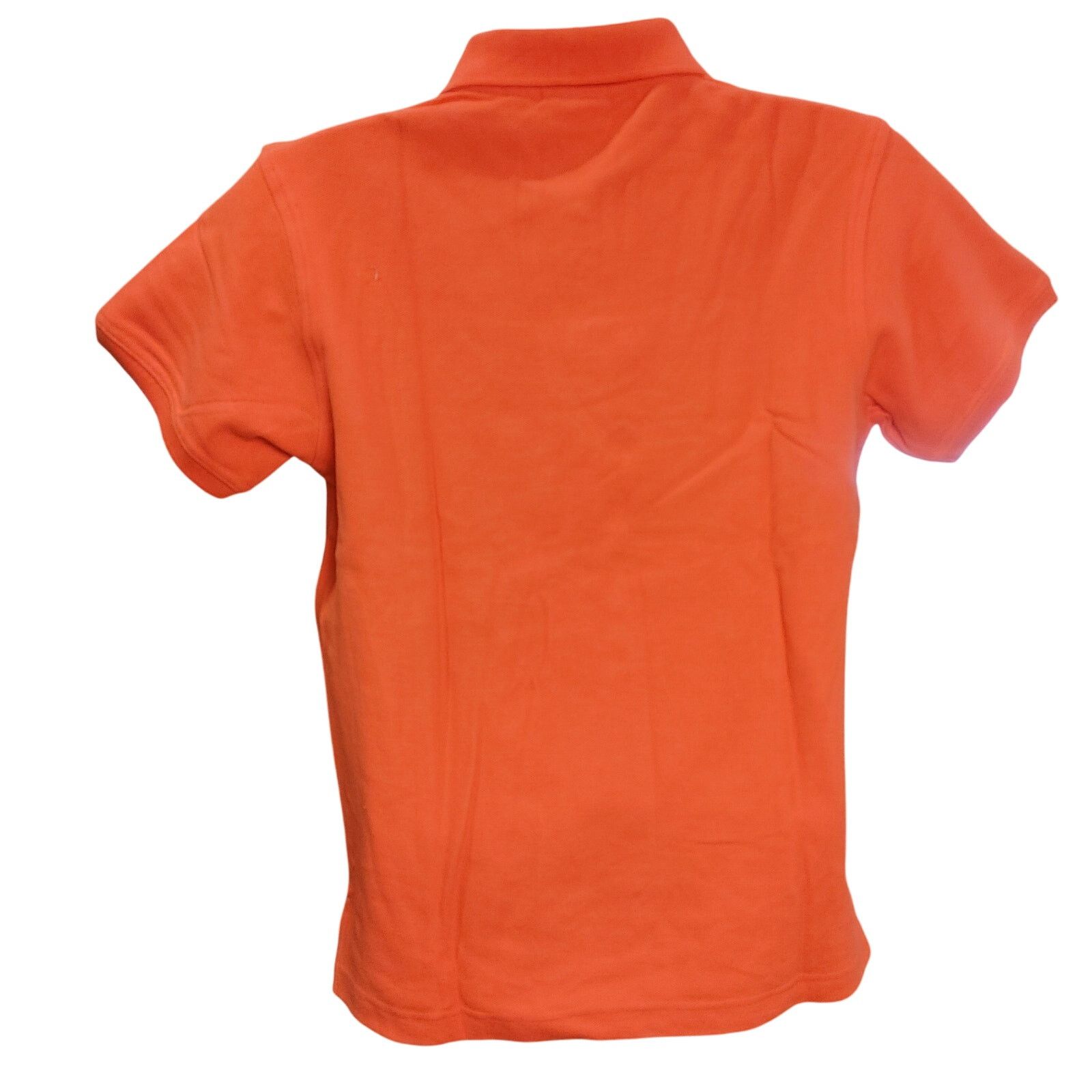 Other Club Classics Women's M Orange 3/4 Bttn Up Polo T-Shirt Size M / US 6-8 / IT 42-44 - 2 Thumbnail