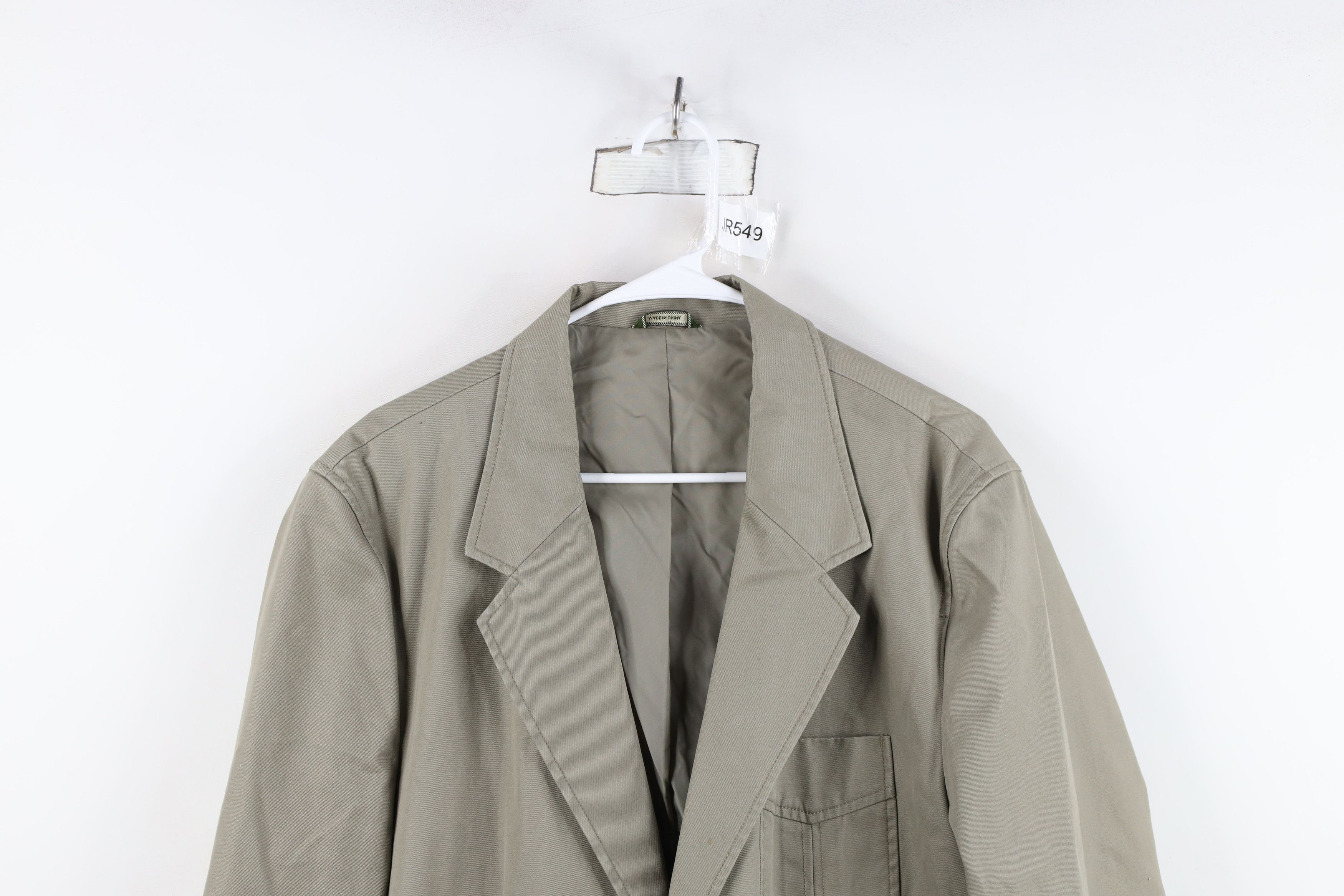 Eddie Bauer Vintage Eddie Bauer Blazer Suit Coat Jacket Cotton Gray Size US L / EU 52-54 / 3 - 2 Thumbnail
