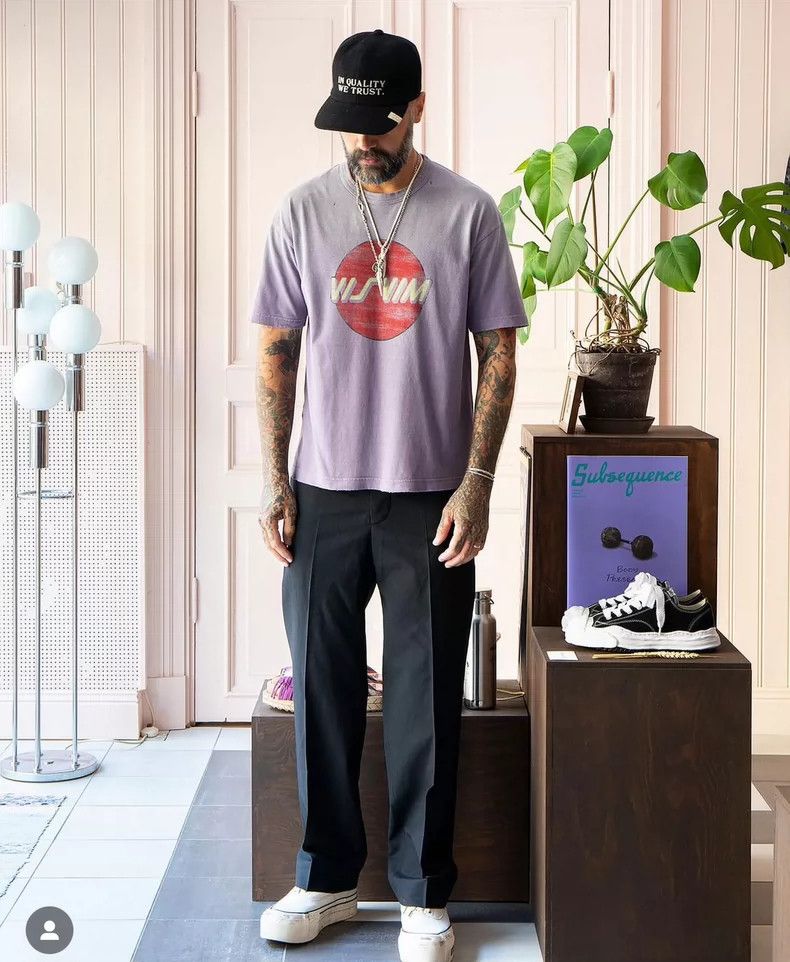 Visvim Visvim22aw Jumbo Tee Crash Wash & Worn Sabotage T-Shirt Sho Size US XL / EU 56 / 4 - 2 Thumbnail