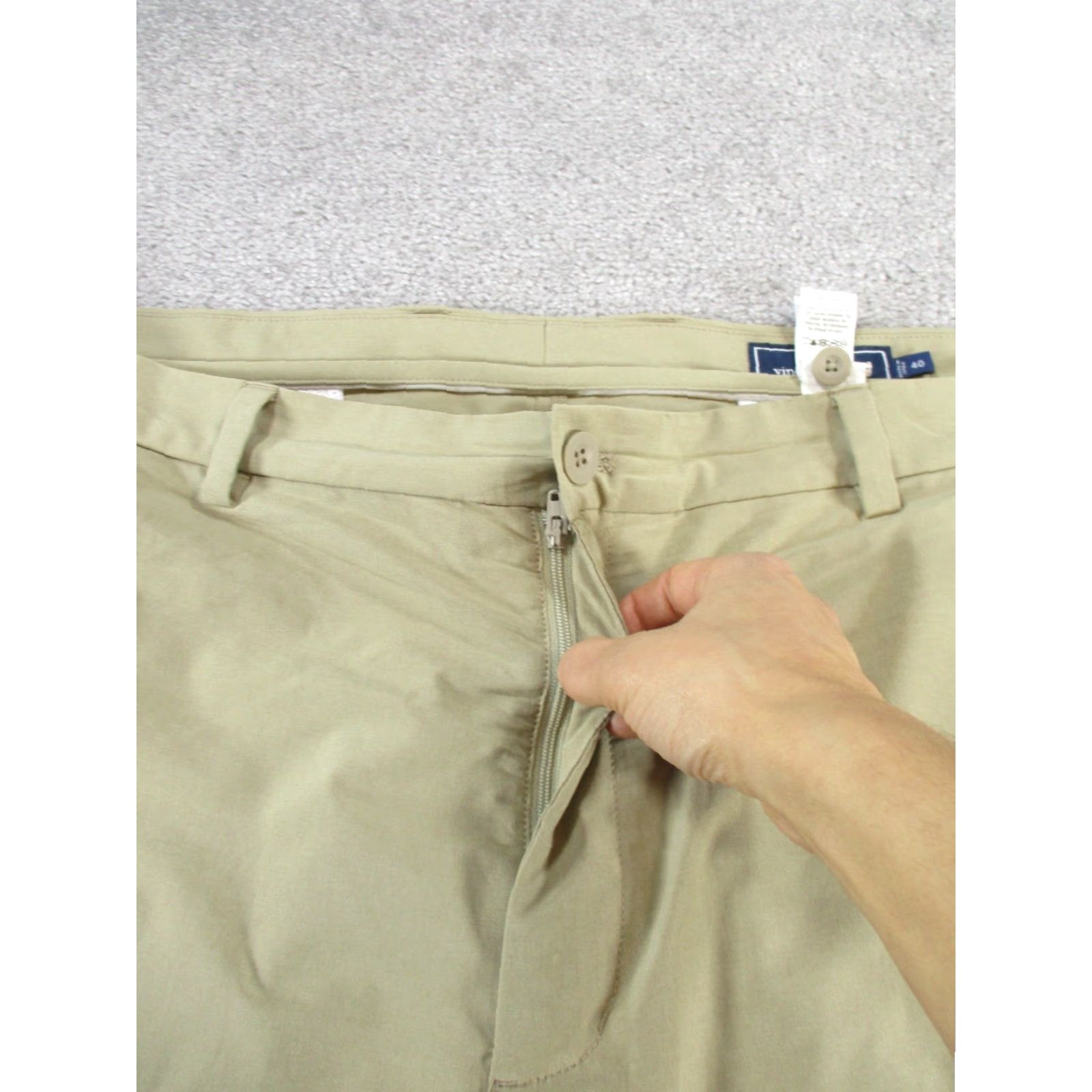 Vineyard Vines VINEYARD VINES Breaker Shorts Mens 40 Beige Lightweight Performance Chino Size US 40 / EU 56 - 4 Thumbnail