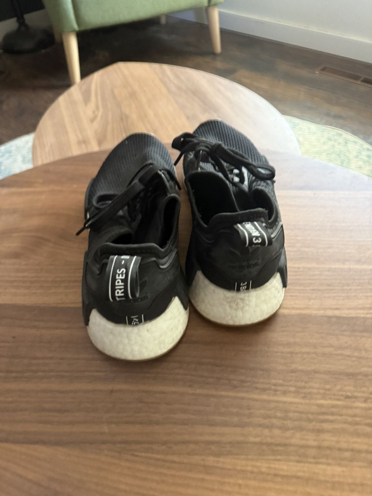 Adidas Adidas NMD R1 - Black Gum Size US 10 / EU 43 - 10 Thumbnail