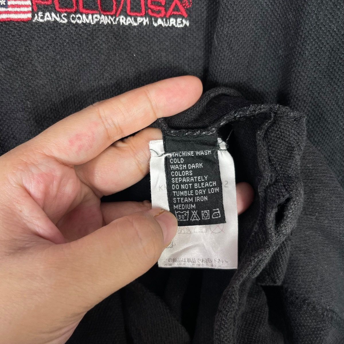 Polo Ralph Lauren Vintage Polo Jeans Co Ralph Lauren Polo USA Black Embroidere Size US L / EU 52-54 / 3 - 5 Thumbnail