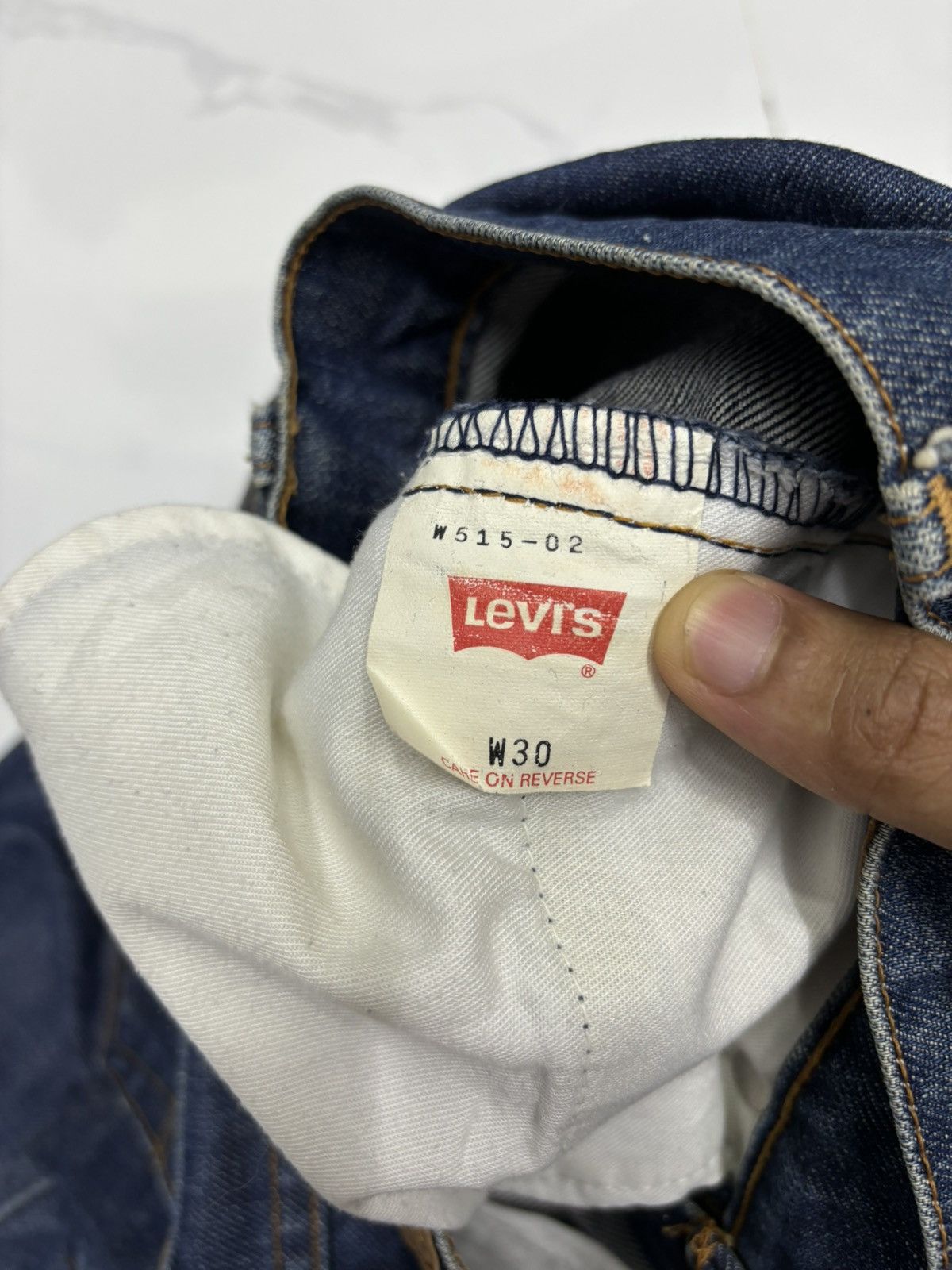 Japanese Brand VINTAGE LEVIS W515 BLUE DENIM JEANS MADE IN JAPAN Size 26" / US 2 / IT 38 - 10 Thumbnail