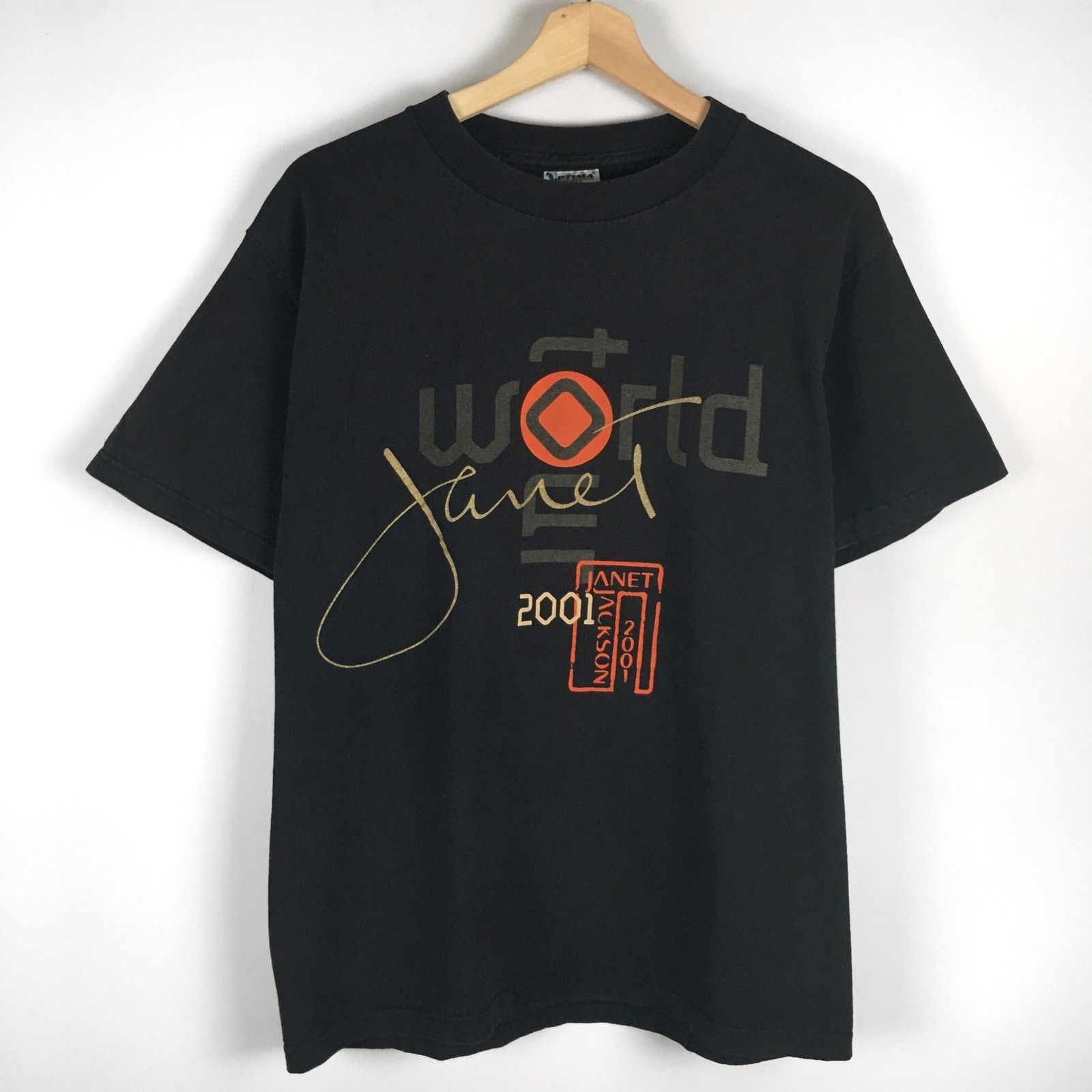 Apple × Band Tees × Vintage Vintage 90s Janet Jackson Tour Japan
