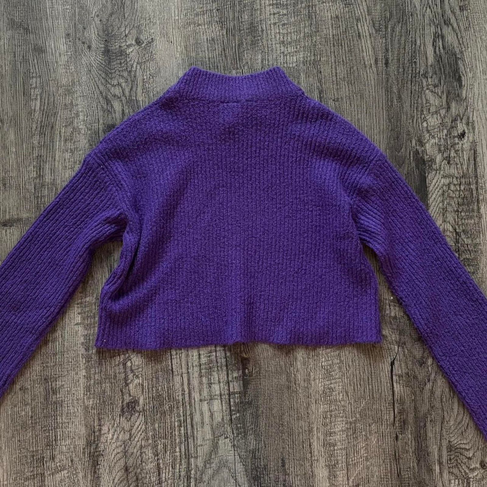 Divided Purple cropped sweater size xs Size XS / US 0-2 / IT 36-38 - 3 Thumbnail
