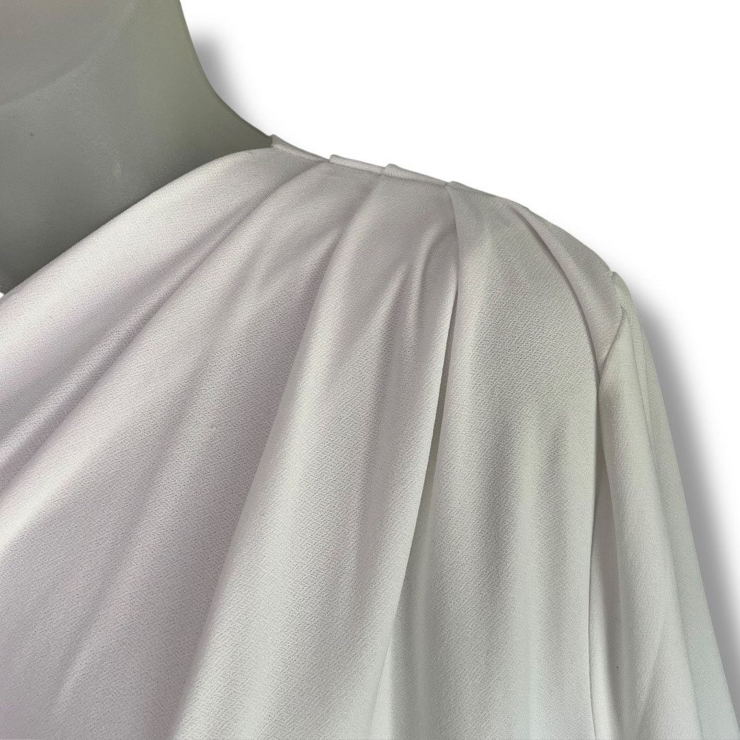 Other Halogen pleated one shoulder blouse NWT Size L / US 10 / IT 46 - 4 Thumbnail
