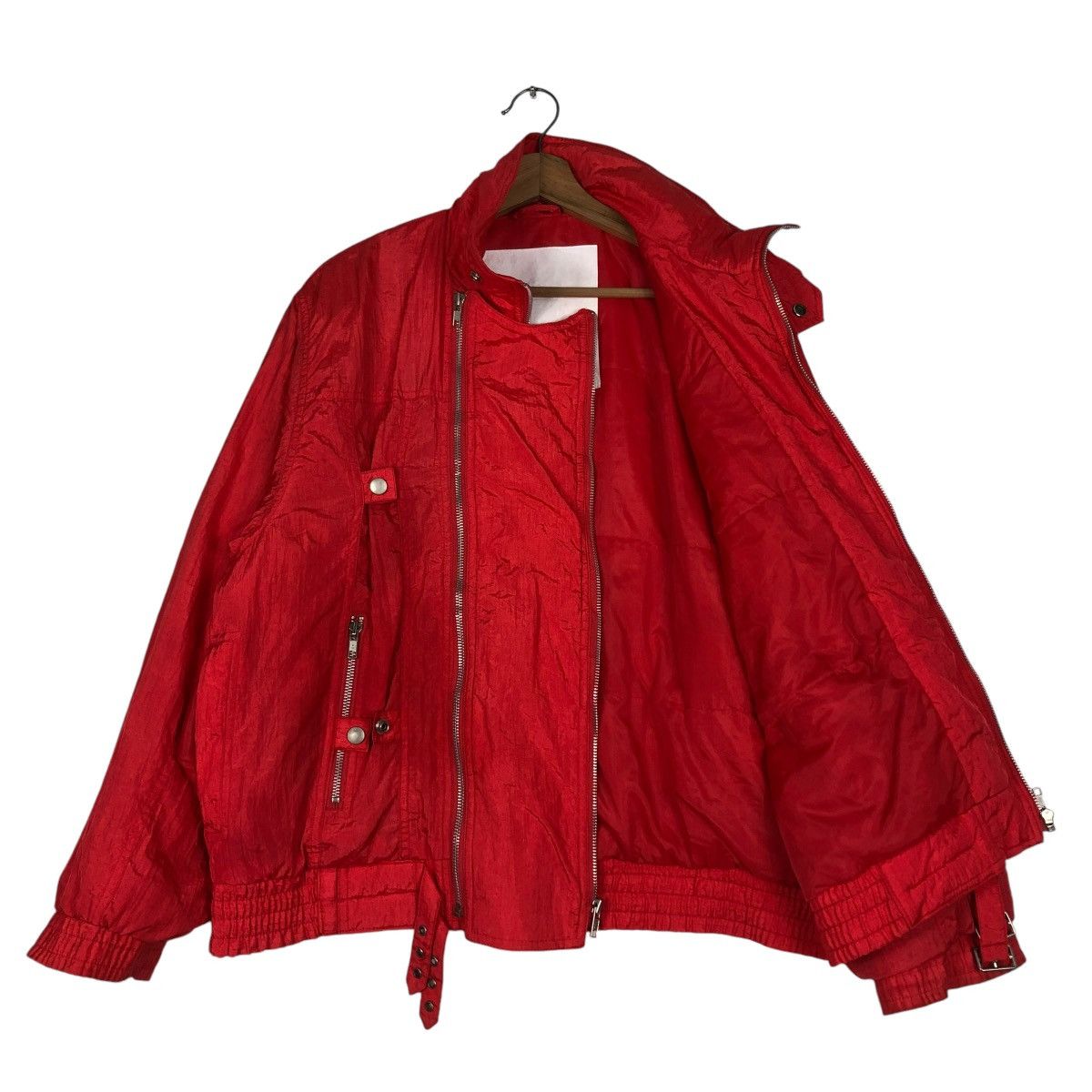 Japanese Brand 🔥BOMBER JACKET DOUBLE ZIPPER PARACHUTE BONDAGE ISSEY MIYAKE Size US M / EU 48-50 / 2 - 13 Thumbnail