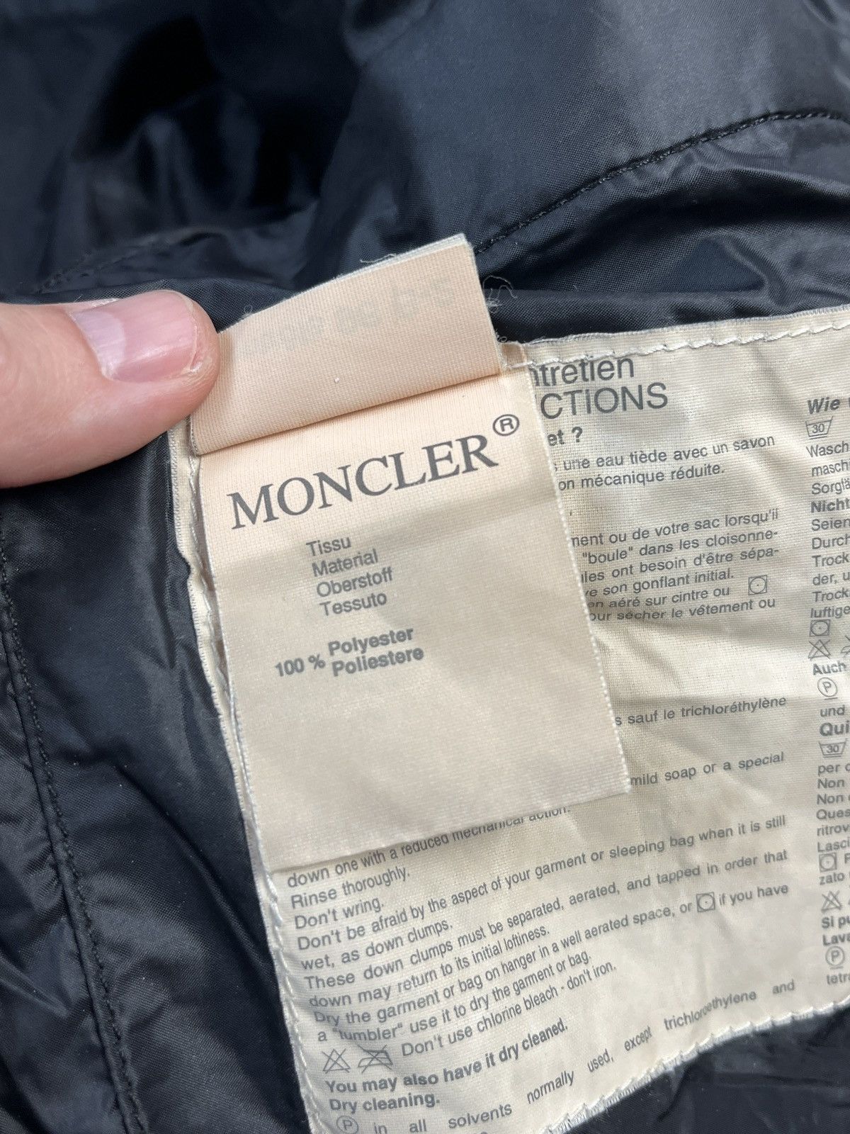 Moncler Grenoble 80’s Down Puffer Jacket Size L / US 10 / IT 46 - 11 Thumbnail