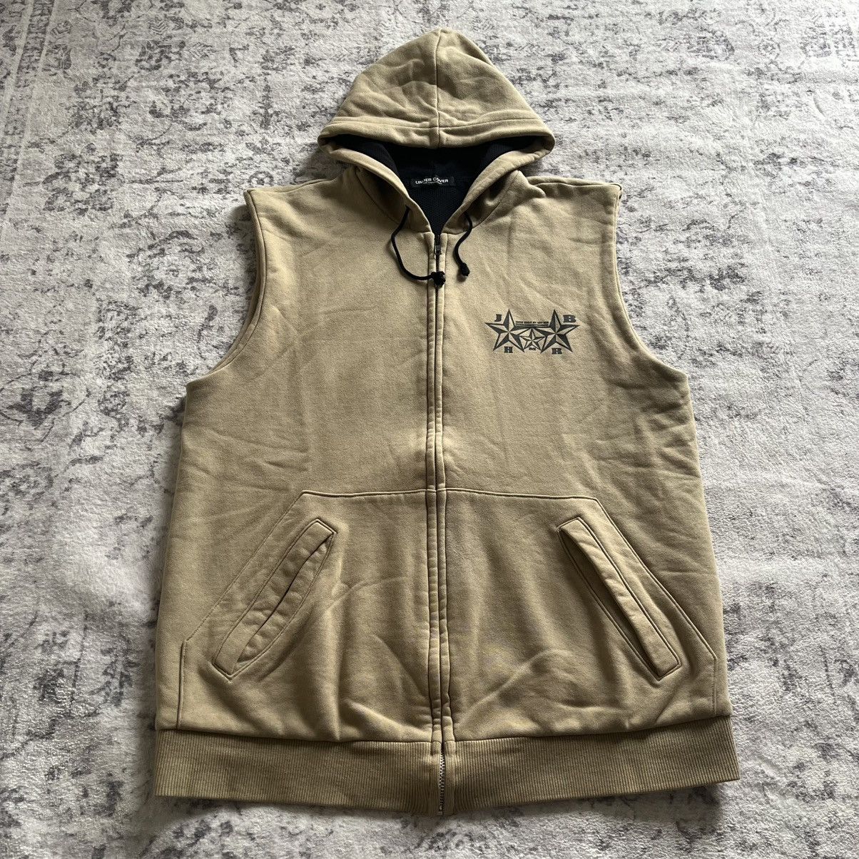 Undercover Undercover 1996-97 Jesus Built My Hot Rod Sleeveless Hoodie Size US L / EU 52-54 / 3 - 1 Thumbnail