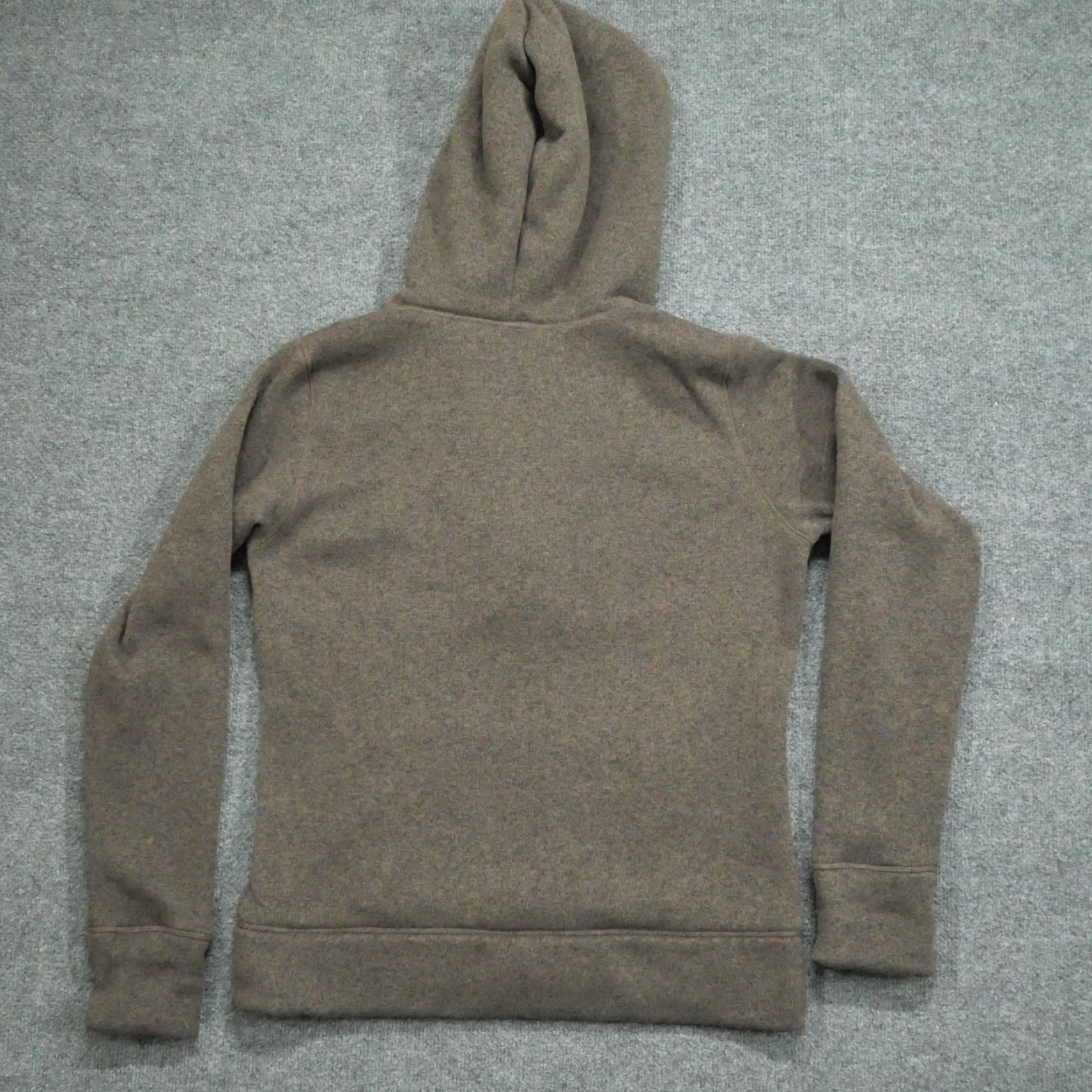 Nike VINTAGE Nike ACG Hoodie Womens Large Brown Pullover Sherpa Hood Y2K Size L / US 10 / IT 46 - 7 Thumbnail