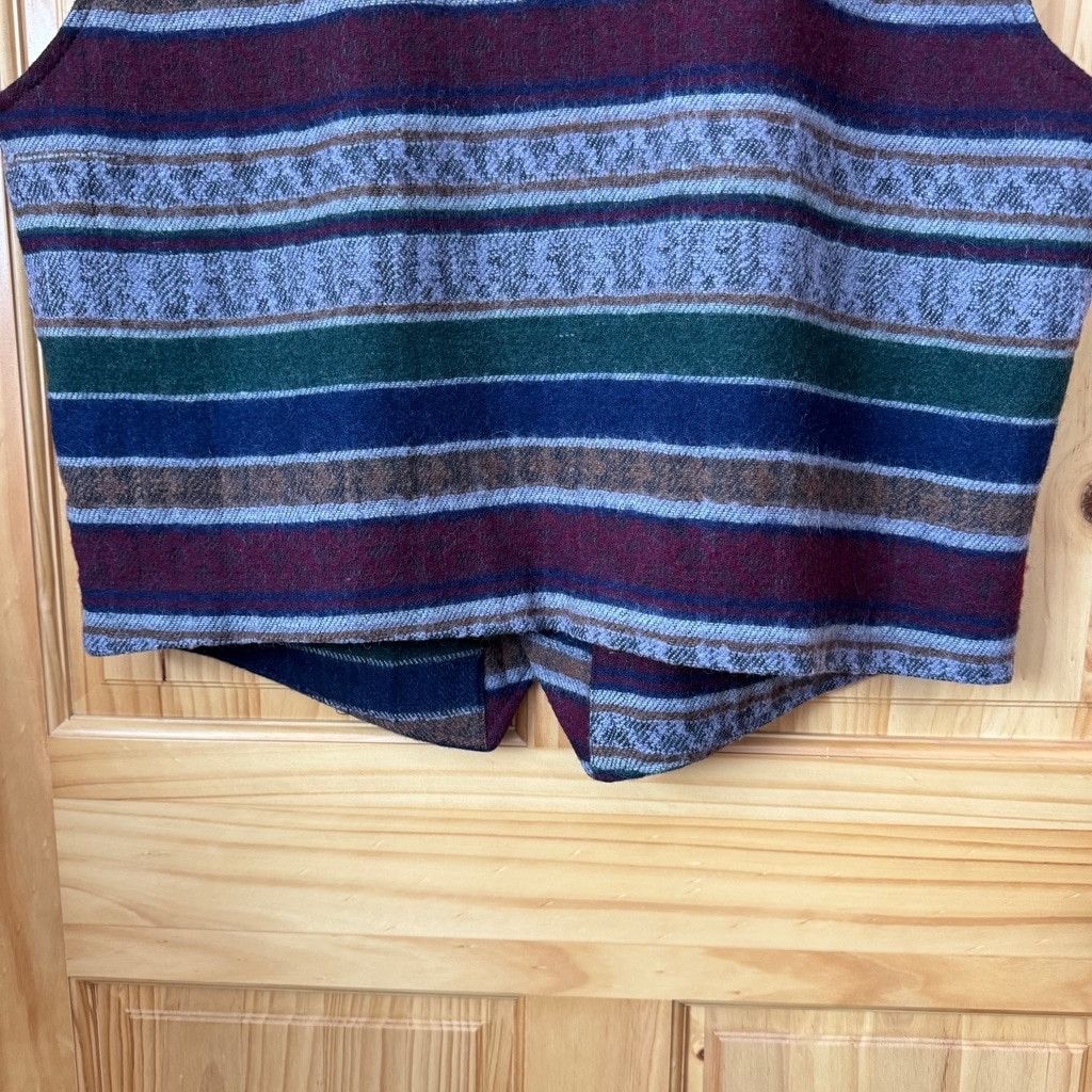 Other Vintage Paragraff Wool Blend Blanket Stripe pattern vest XL Size US XL / EU 56 / 4 - 10 Thumbnail