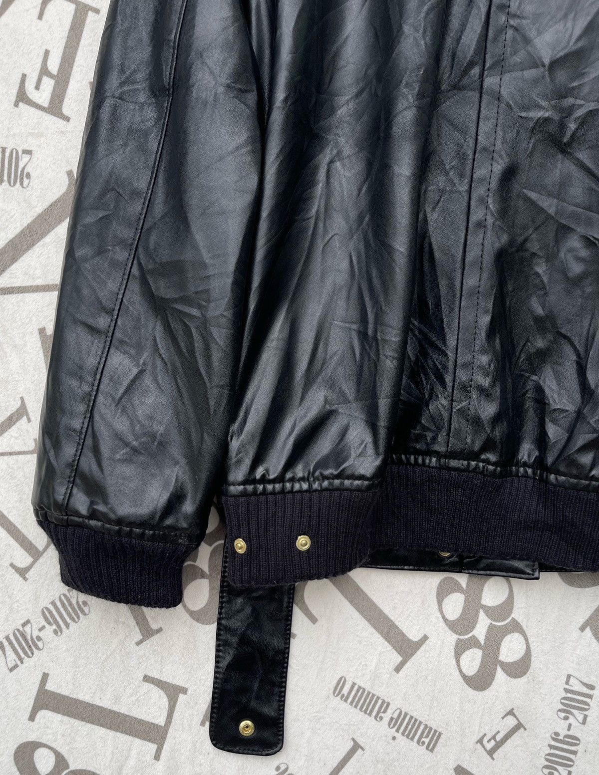 mercibeaucoup Mercibeaucoup by Issey Miyake Pu Leather Bomber Jacket Size M / US 6-8 / IT 42-44 - 16 Thumbnail
