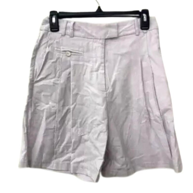 Other Topshop High-Rise Shorts Pockets Belt Loops Linen Purple 8 Size 30" / US 8 / IT 44 - 2 Thumbnail