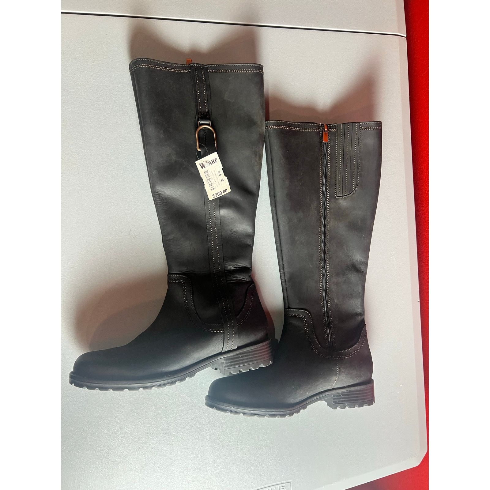 Clarks Clarks Aspra Hi Women’s Black Leather Size 8.5 M NWT Size US 8.5 / IT 38.5 - 2 Thumbnail