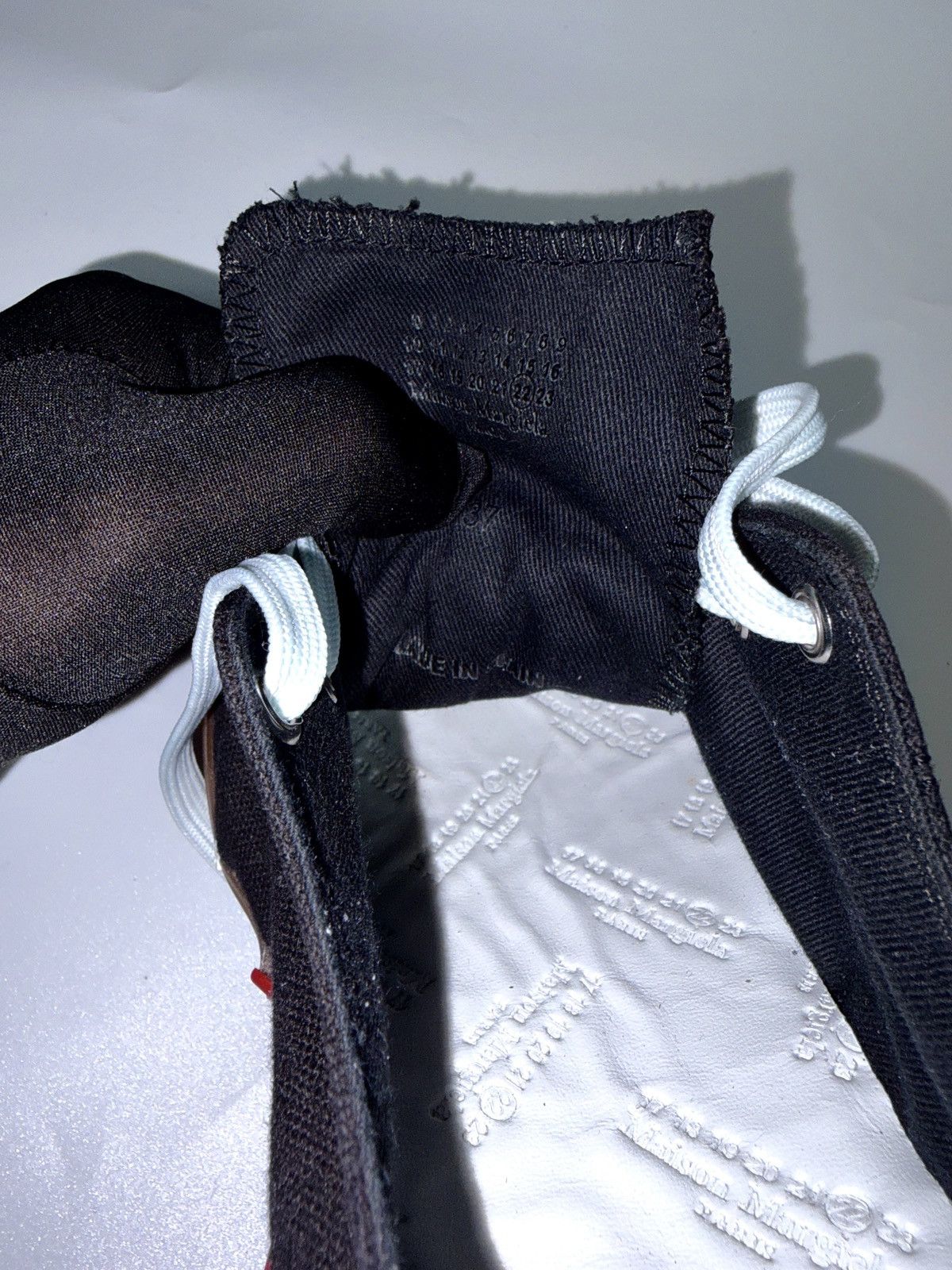 Maison Margiela M A I S O N M A R G I E L A paint splatted sneakers Size US 8 / IT 38 - 14 Thumbnail