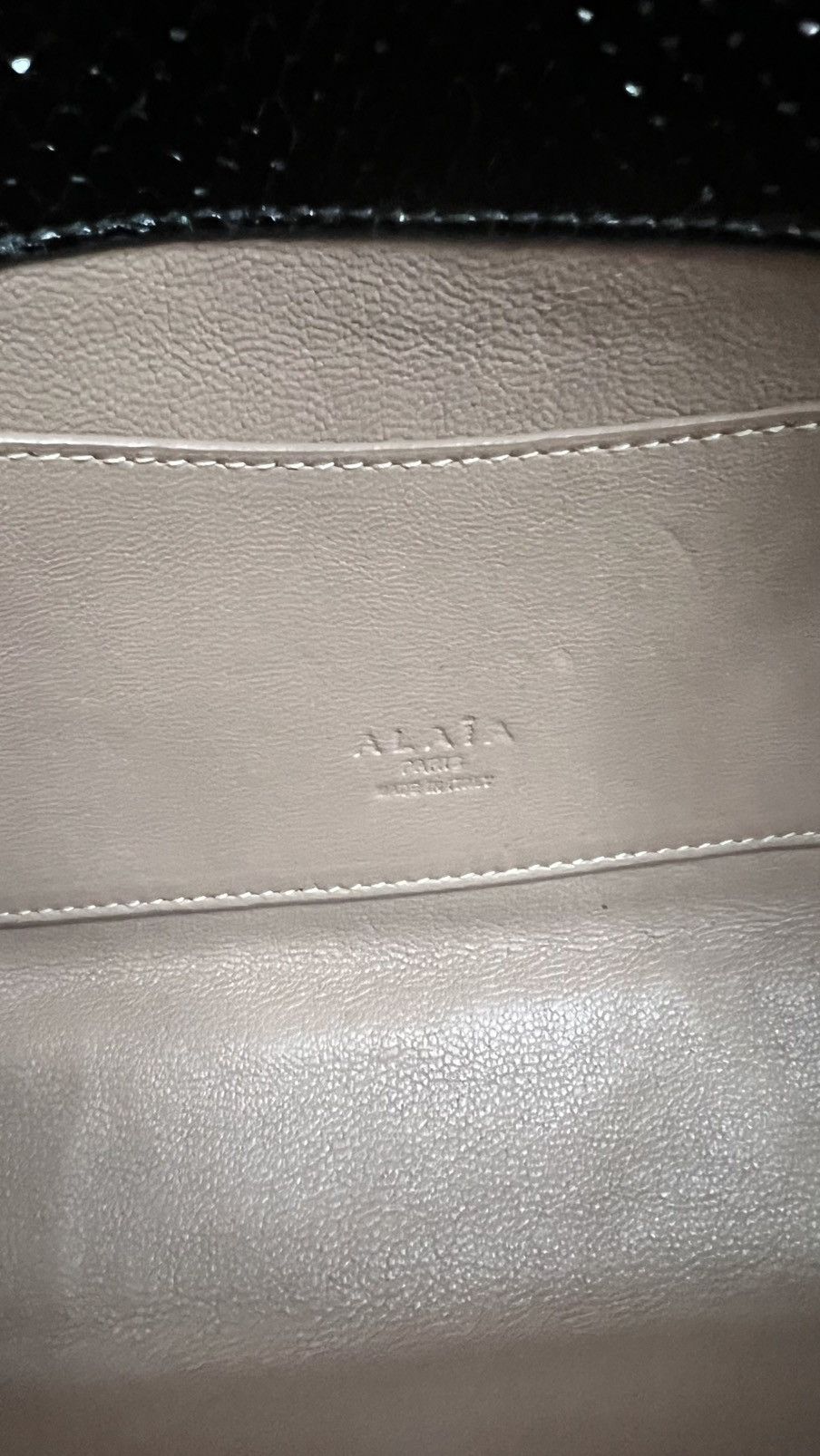 Alaia Alaia Python Laser Cut Clutch Bag Size ONE SIZE - 9 Thumbnail