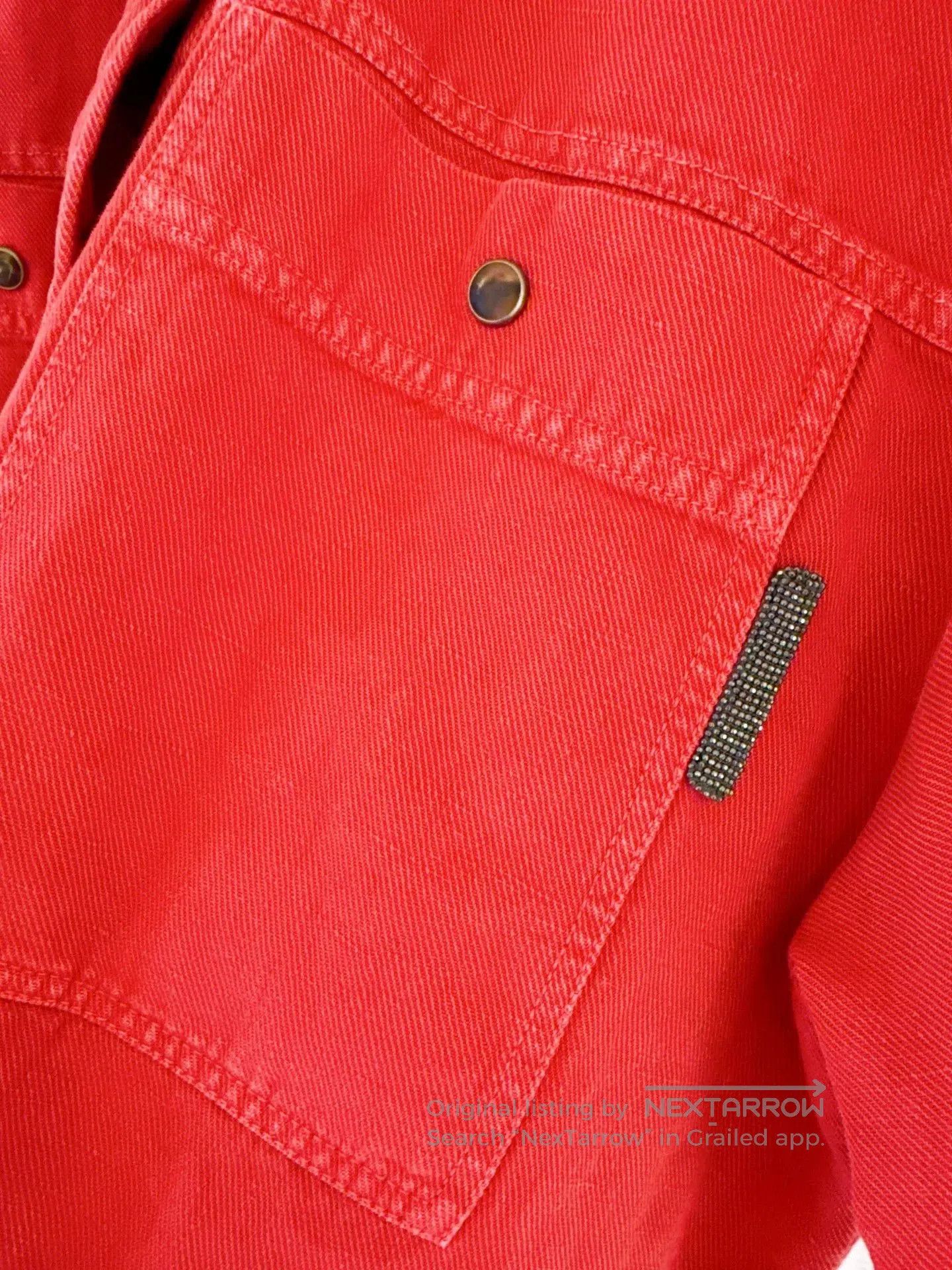 Brunello Cucinelli Brunello Cucinelli Red Cotton. Size US S / EU 44-46 / 1 - 6 Thumbnail