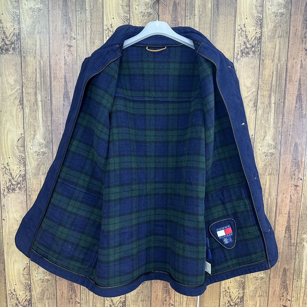 Tommy Hilfiger Tommy Hilfiger Wool Vintage Heavy Jacket Z103 Size US M / EU 48-50 / 2 - 4 Thumbnail
