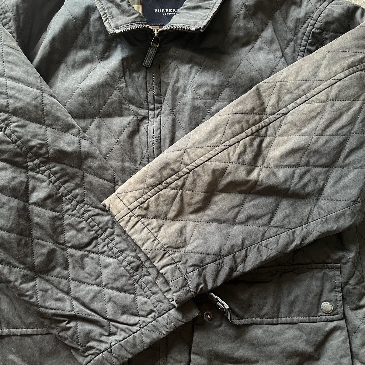 Burberry × Vintage Vintage Burberry London Quilt Jacket Size US M / EU 48-50 / 2 - 20 Thumbnail