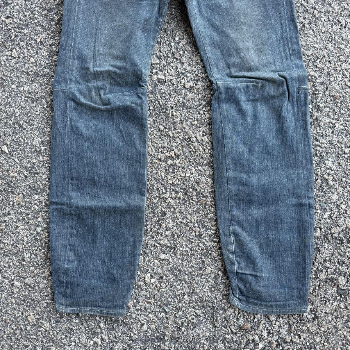 G-Star × Japanese Brand × Jean VINTAGE G STAR RAW FADED JEAN DENIM PANTS Size US 32 / EU 48 - 4 Thumbnail