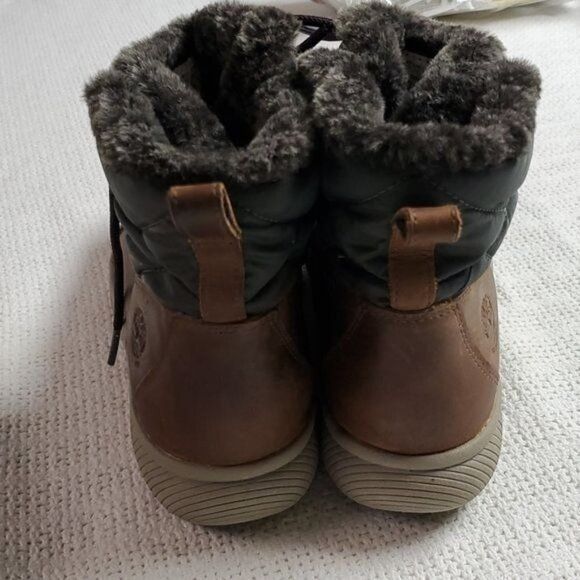Timberland Timberland Boltero Waterproof Sz 9.5 Insulated Faux Fur Brow Size US 9.5 / EU 42-43 - 4 Thumbnail