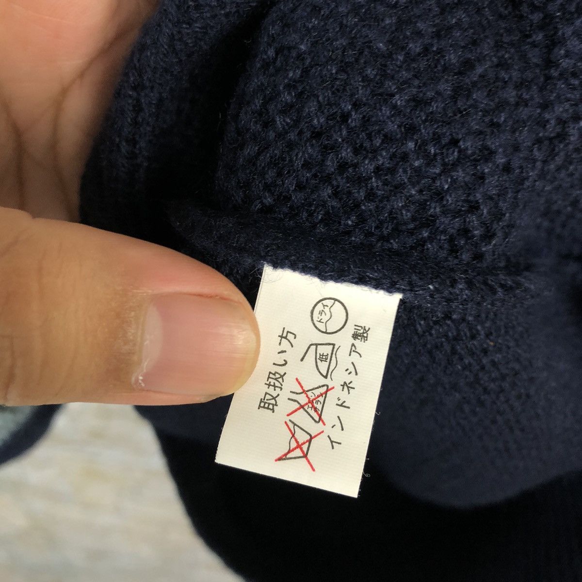 Homespun Knitwear × Japanese Brand × Vintage Joval Sport Dark Blue Knitwear #A850 Size US M / EU 48-50 / 2 - 11 Thumbnail