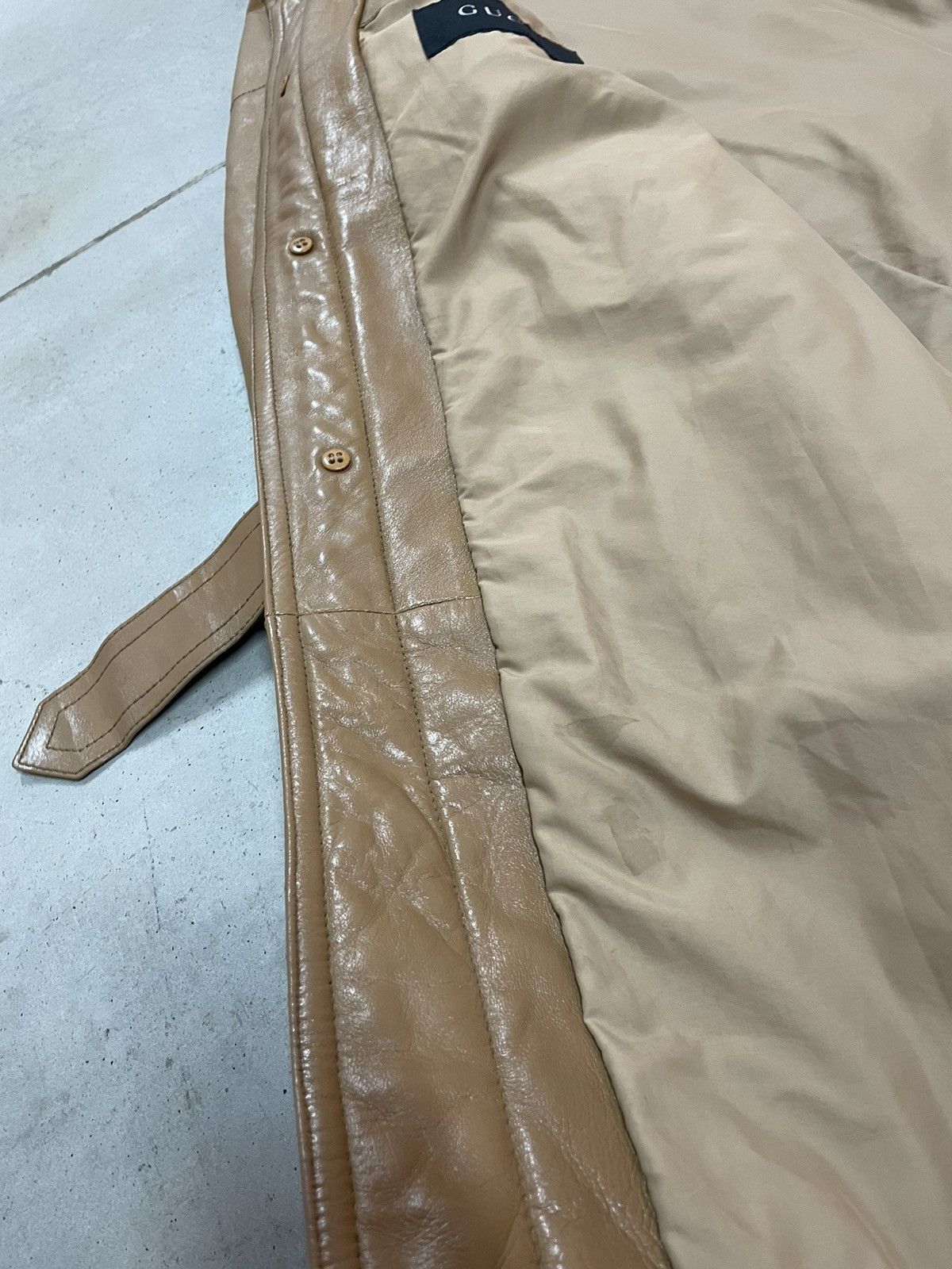 Gucci Runway Opening Fall2000-2001 Gucci Leather Jacket Size US M / EU 48-50 / 2 - 20 Thumbnail