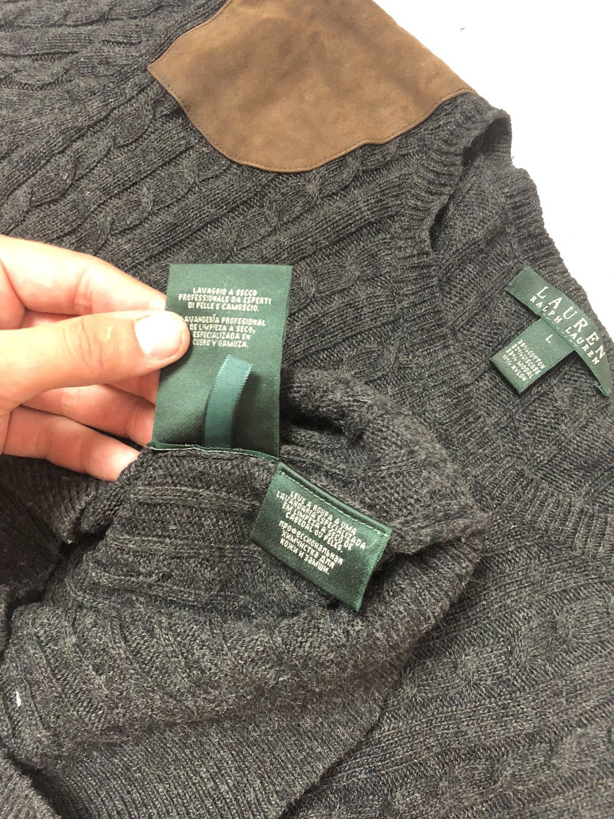 Polo Ralph Lauren × Vintage Women’s sweater Polo Ralph Lauren size L y2k Size L / US 10 / IT 46 - 7 Thumbnail
