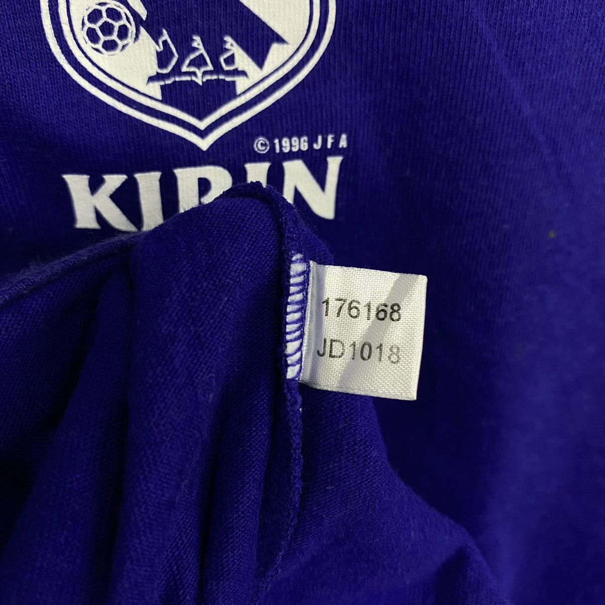 Adidas × Vintage Vintage T-Shirt Adidas x Kirin Japan Football 1996 JFA Size US L / EU 52-54 / 3 - 11 Thumbnail