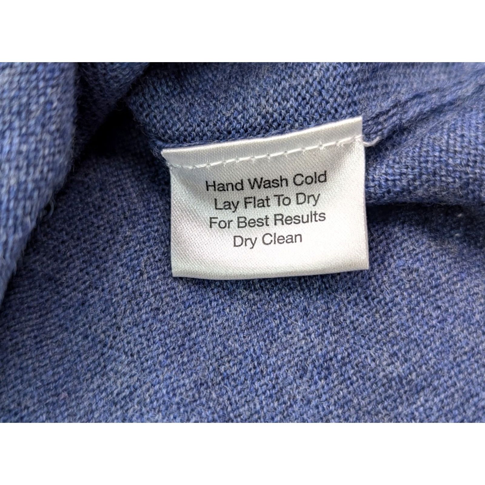 Pronto Uomo Pronto Uomo Sweater Shirt 2XL Blue Merino Wool V-Neck Pullover, Regular Fit, Long Sleeve, Knitted Knit, 90s Classic, Designer, Preppy, Mens Size US XXL / EU 58 / 5 - 5 Thumbnail