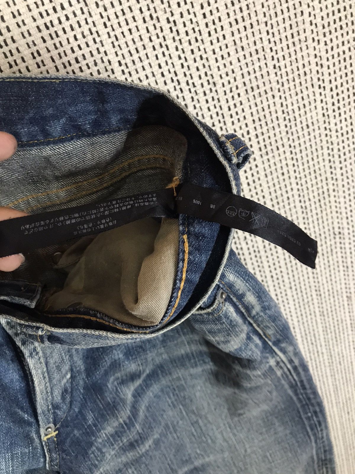wjk 🔥RARELY🔥FLARED WJK CURVE BANANA DENIM VERY RARE ISPIRED LGB Size US 29 - 8 Thumbnail
