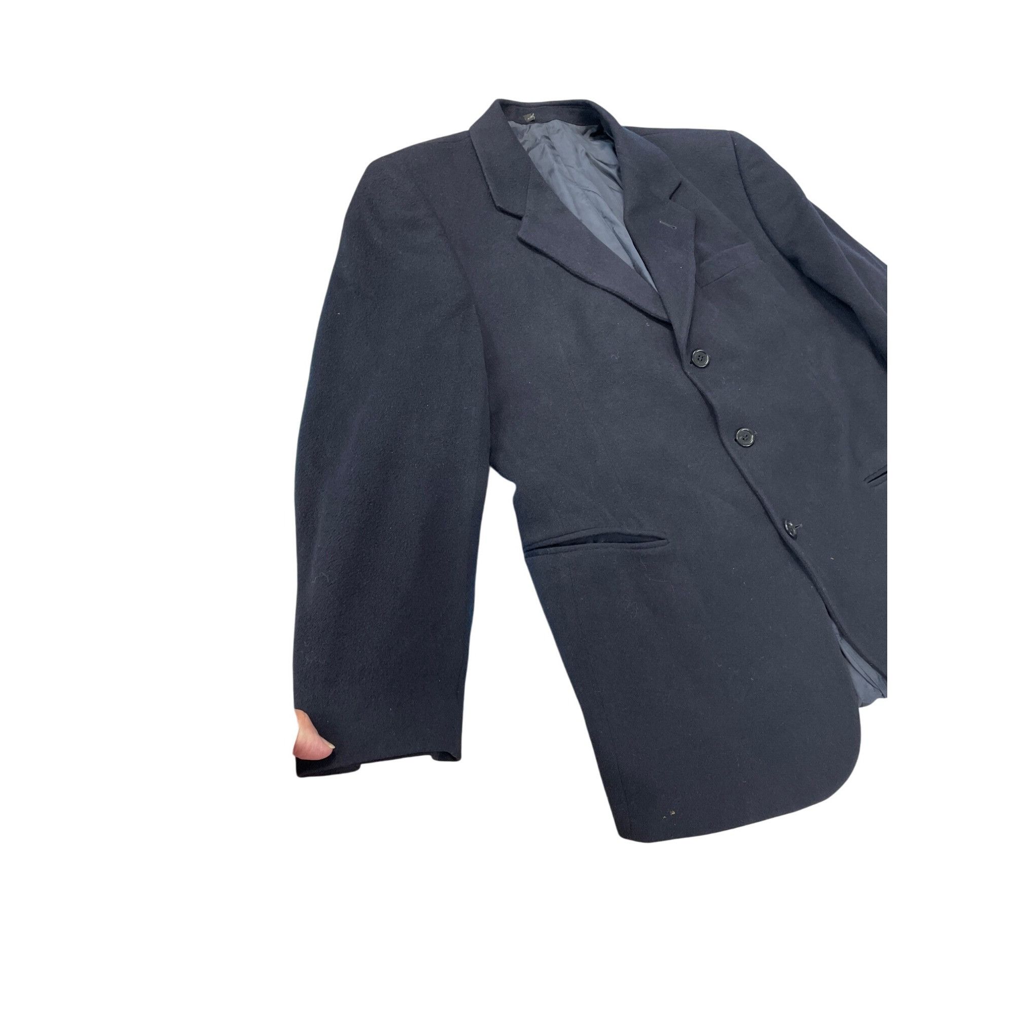 Other Leveti Italian Mens Blue Pure Cashmere Blazer Sz 44r-46R SKU Size 44R - 5 Thumbnail