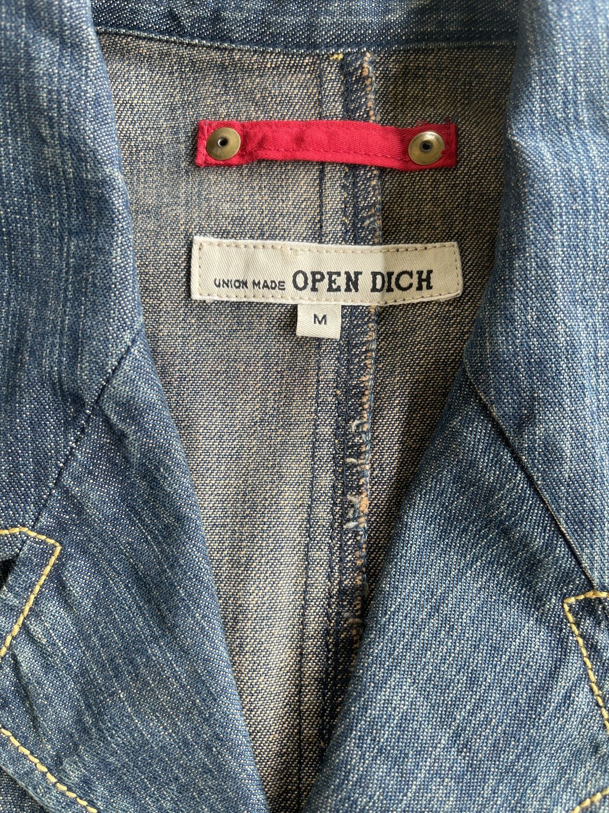 Japanese Brand Vintage Union Made Workers Denim Jacket Size US M / EU 48-50 / 2 - 6 Thumbnail